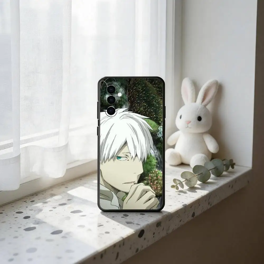 Чехол для телефона Anime M-Mushishi G-Ginko для Samsung Galaxy A73, A72, A71, A70, A53, A52, A51, другие модели, мягкий черный чехол (art.: 3920da0daf9df) - 3920da0daf9df