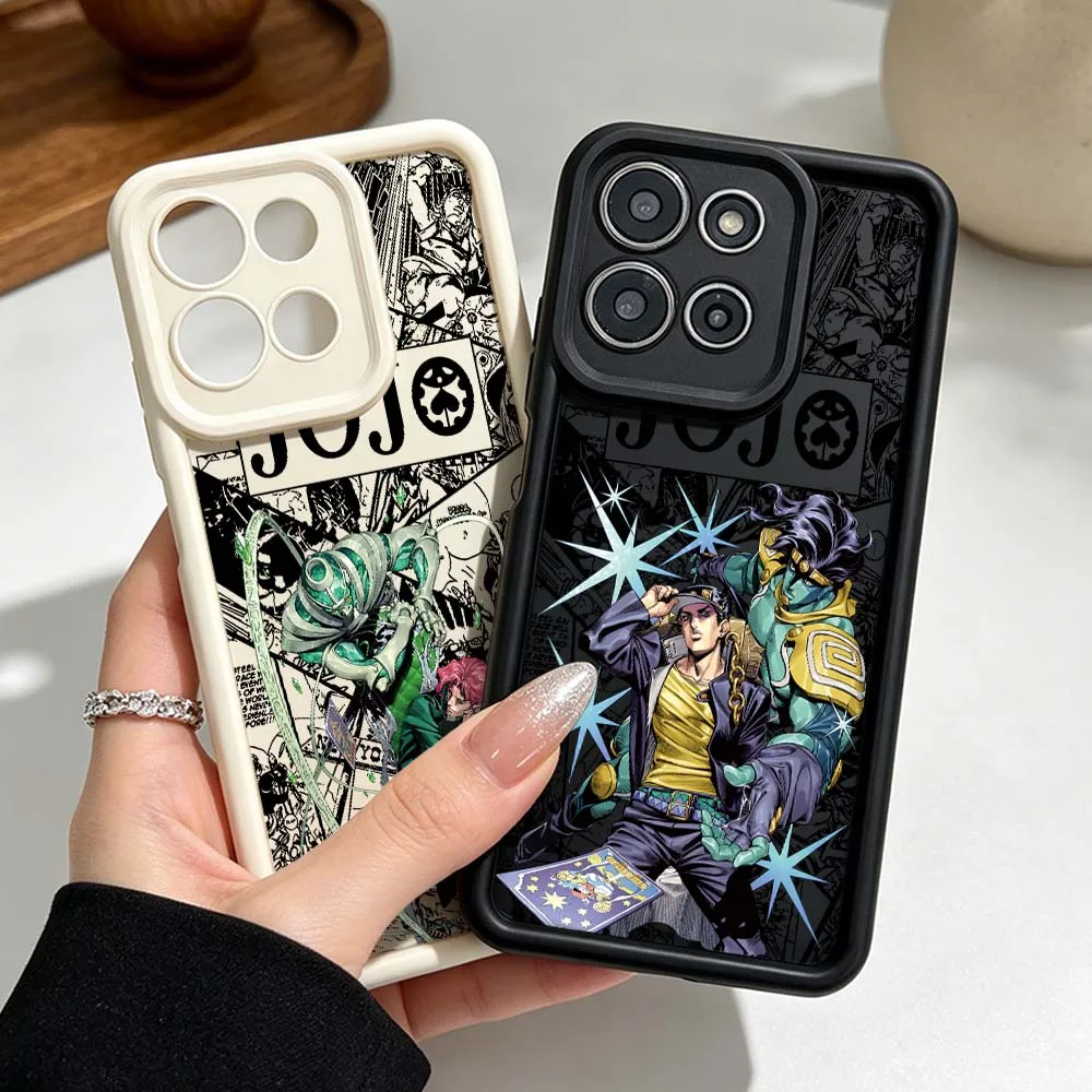 Фото Милый чехол JOJO для Motorola Moto G86 G85 G75 G56 G06 Edge 70 60 50 Fusion Eye Ladder, силиконовый чехол №1