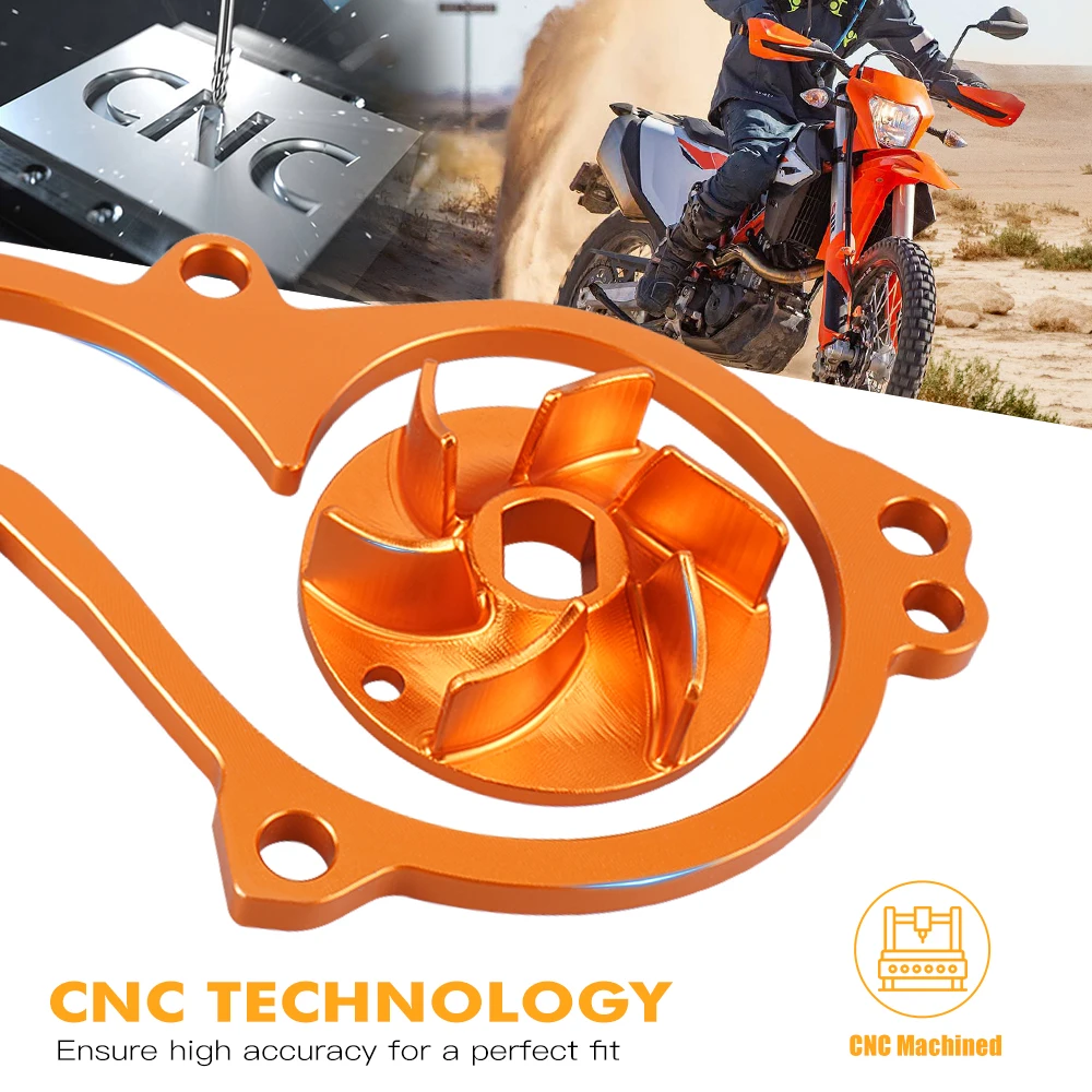 Помпа для воды Enduro KTM 690 Duke SMC с высоким потоком крыльчатка кулера R 2008-2023 2022
