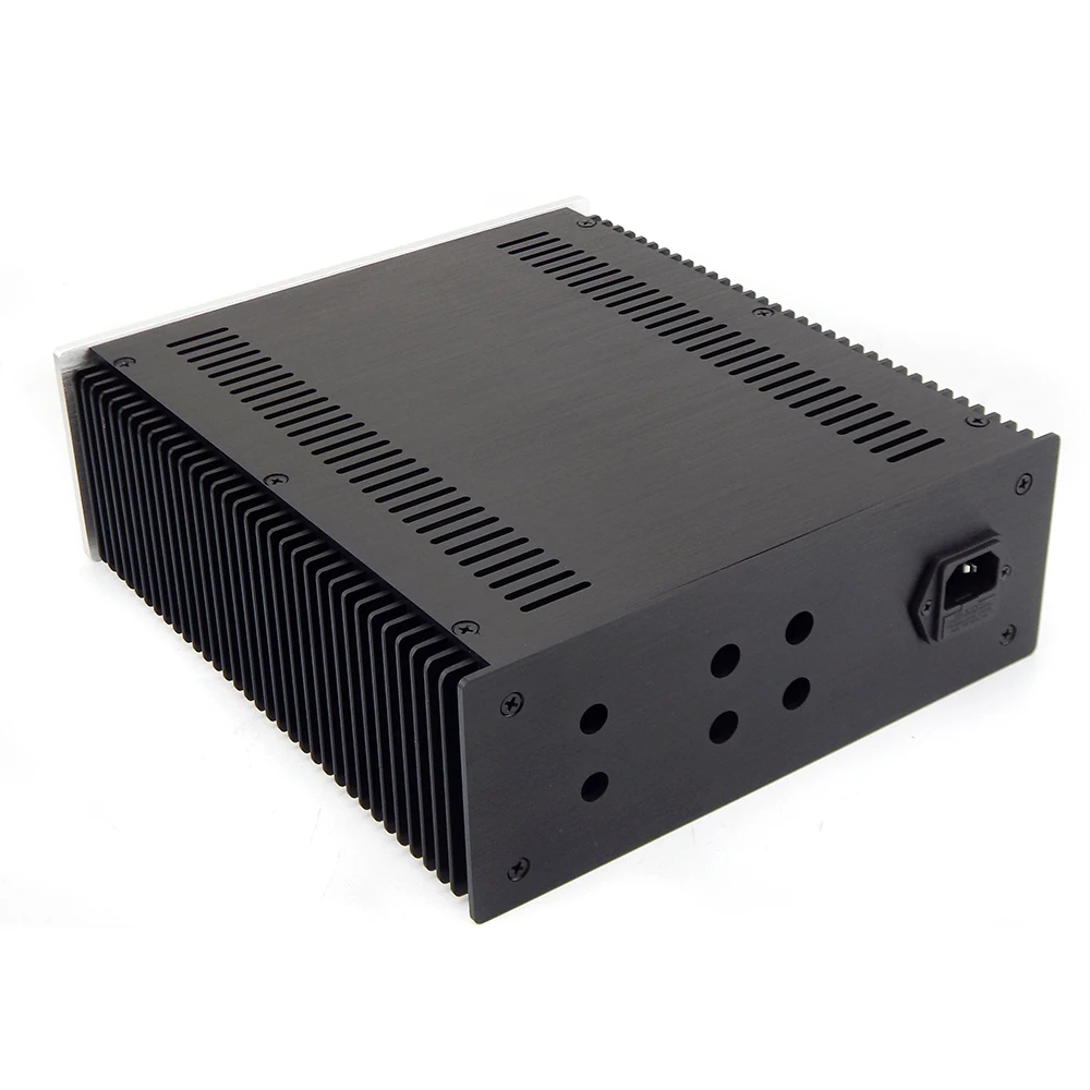 Фото Алюминиевый Чехол для Hi-Fi аудио усилителя, предусилитель шасси PSU, профессиональное оборудование, корпус 271*240*90 мм №2