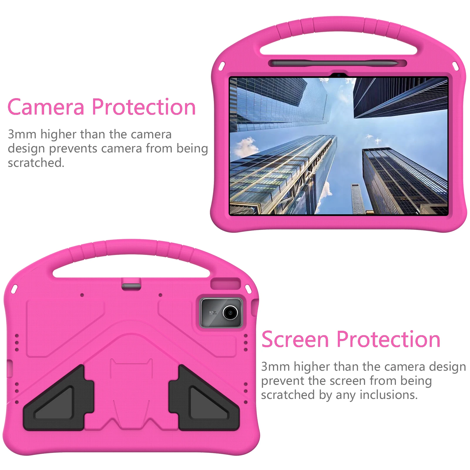 Фото Чехол из пенопласта EVA для Lenovo ldea Tab Plus 12,1 дюйма, 2025 г., детская безопасность, портативный планшетный ПК, противоударный протектор, Лидер продаж №2