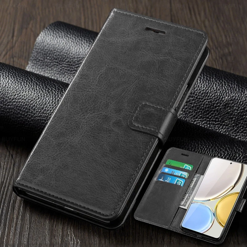 

For Honor Magic4 Lite Case Book Style Leather Flip Phone Cover On Honer Honar Xonor Magic 4Lite 4 Light 5G Magnetic Stand Coque