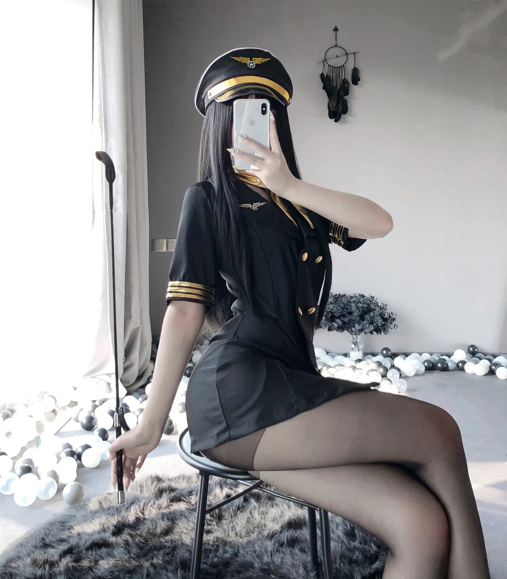 

Sexy Cosplay Costumes for Women Adult Teacher Skirt Roleplay Sailor Police Flight Attendant Uniform Christmas Outfits