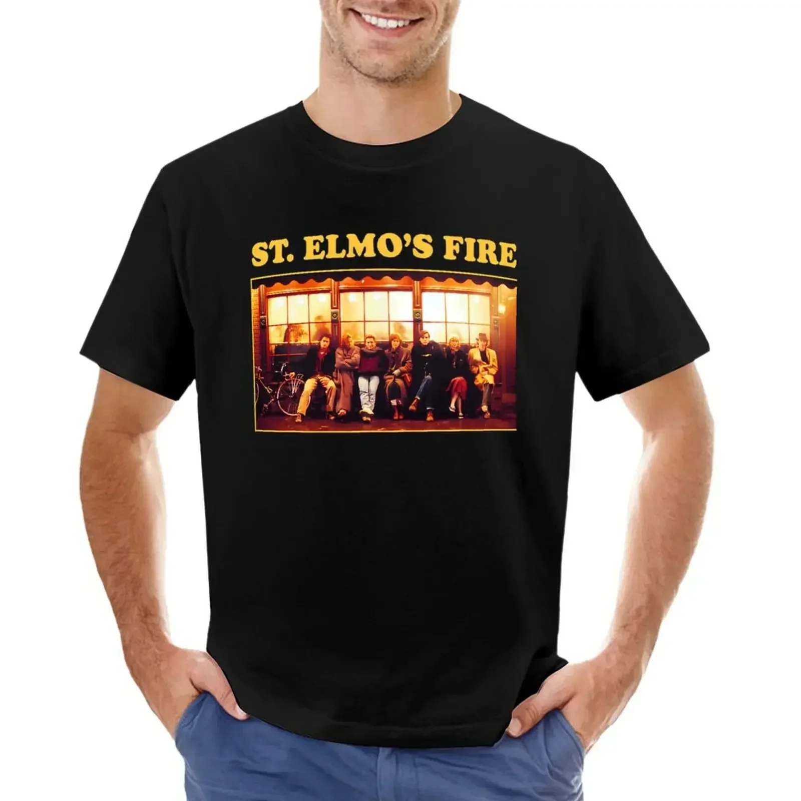 Мужская хлопковая футболка st. elmo's fire