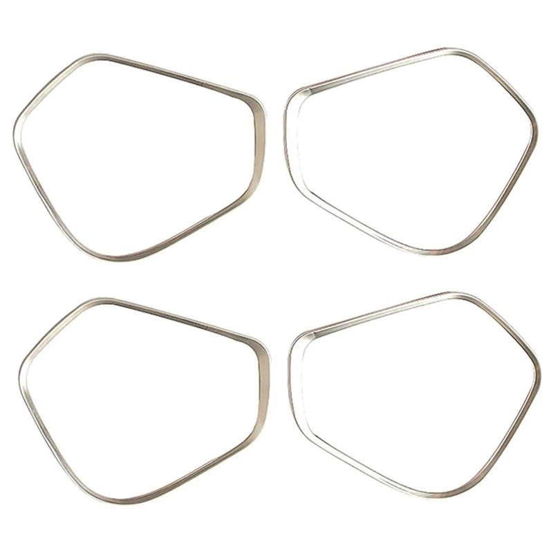 

Car ABS Chrome Inner Door Stereo Speaker Ring Audio Sound Decoration Cover Tirm For Honda Fitjazz 2014-2020