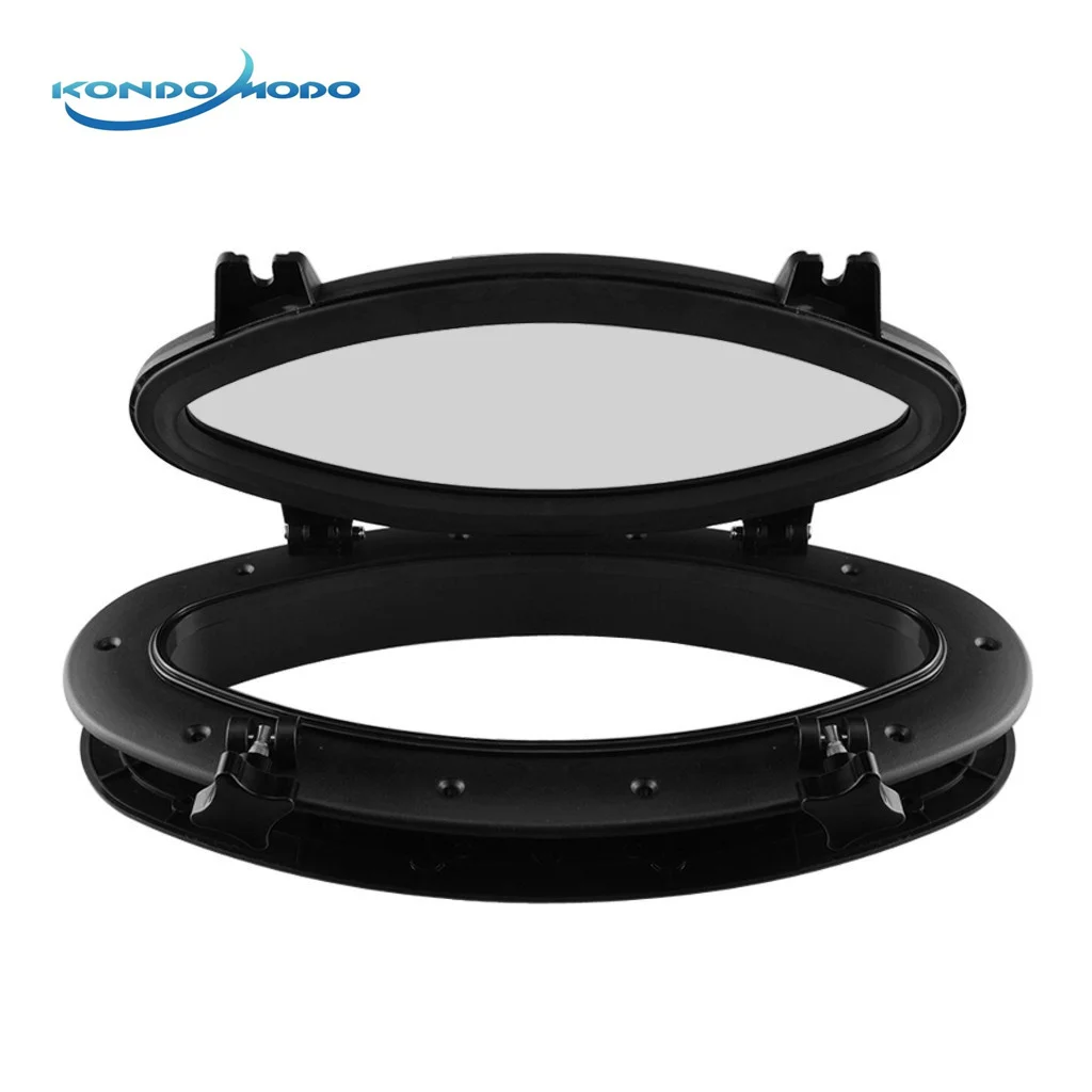 

Boat Marine Accessories Oval Shape Porthole ABS Plastic Oval Hatches Port Light Replacement Windows Port Hole Opening Port light