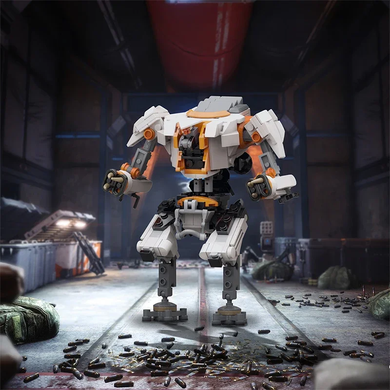 Экшн-фильм титаноид механический робот набор строительных блоков 336 шт. милитари