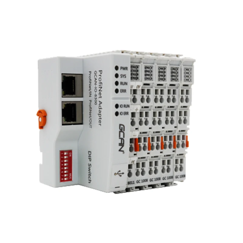 GCAN-IO Coupler CANopen/Modbus/Ethercat/Profinet Adapter Communication Module