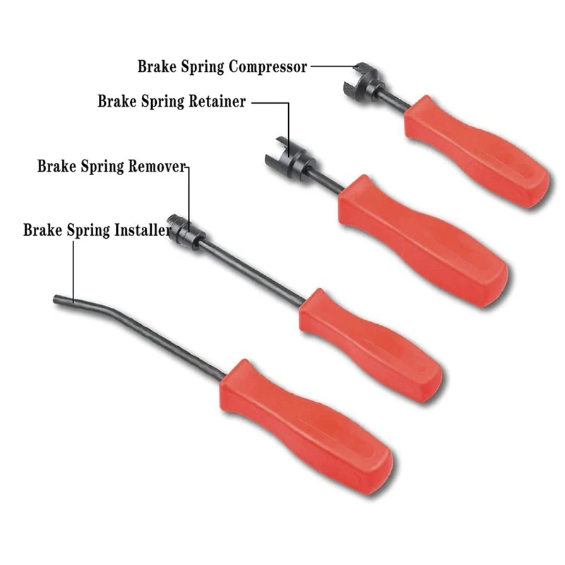 8 PCS Drum Brake Tool Set Universal Spring Installer Removal Retaining Servicing for Automotive |