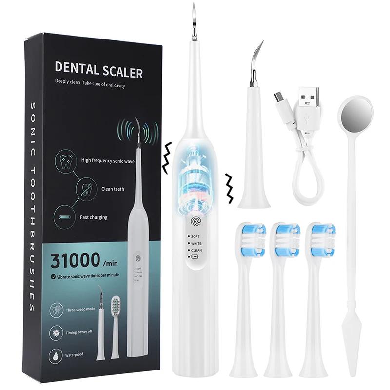 

соник зубная щетка электрическая зуб щетка Щетка Зубная ультразвуковая аккумуляторная с зарядкой от USB, моющаяся