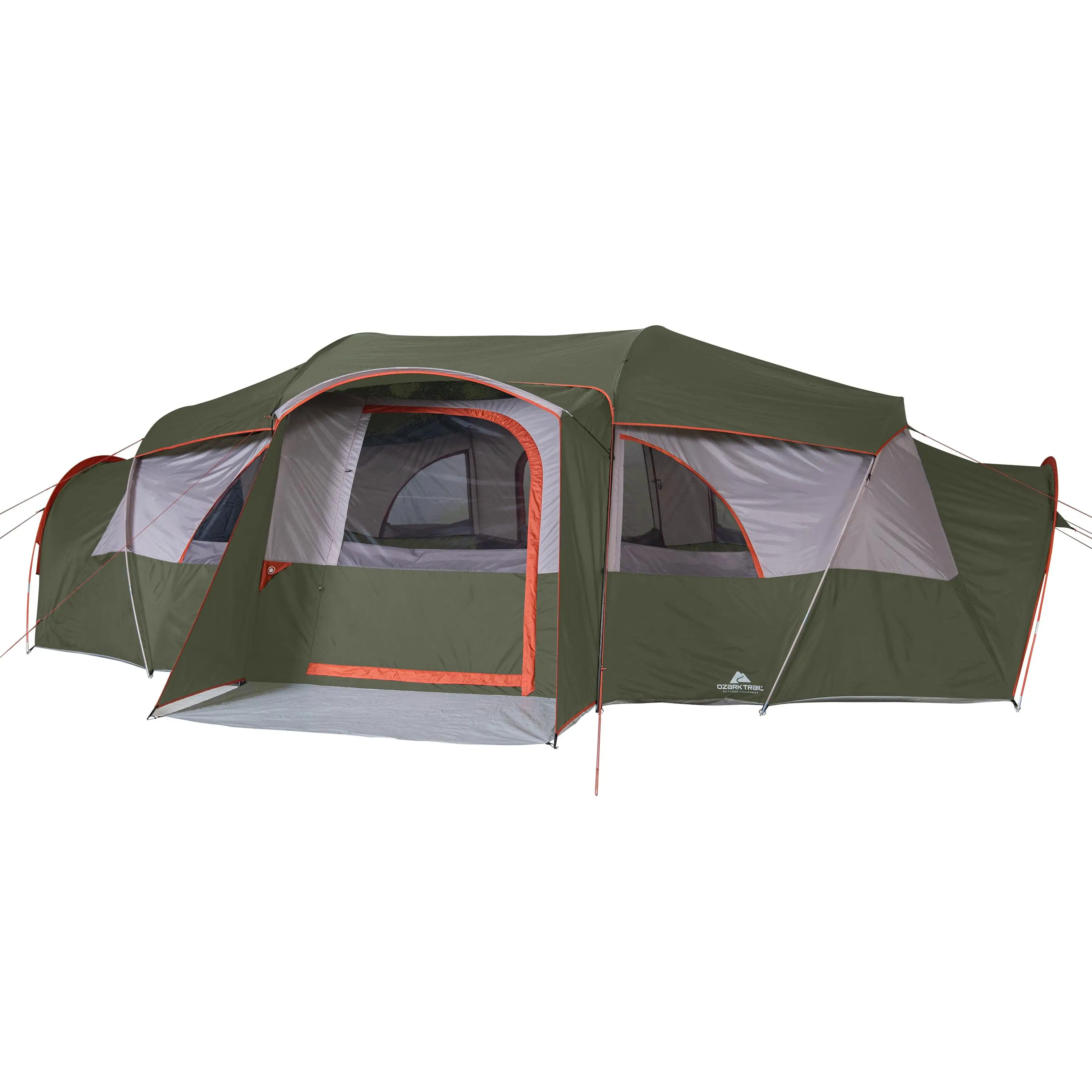 

Ozark Trail Hazel Creek 18-Person Cabin Tent, with 3 Covered Entrances