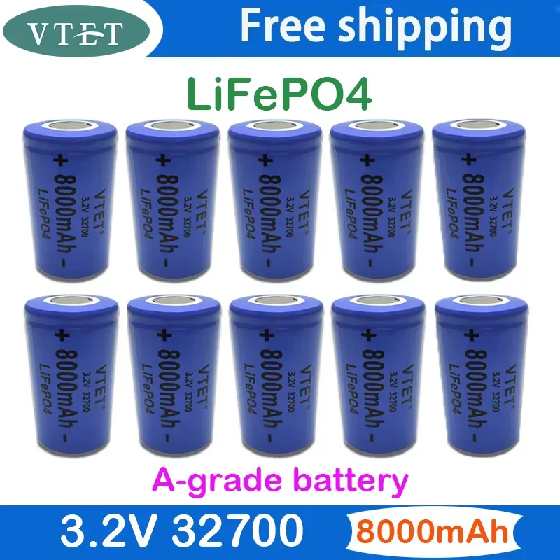 Литий-железо-фосфатный аккумулятор 32700 8000 мАч 3 2 В Lifepo4