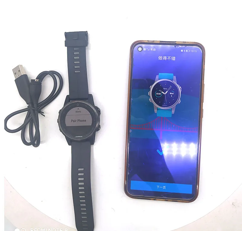 Garmin fenix 5 S 5s GPS часы 98% Новые gps для бега плавания на открытом воздухе триатлона с