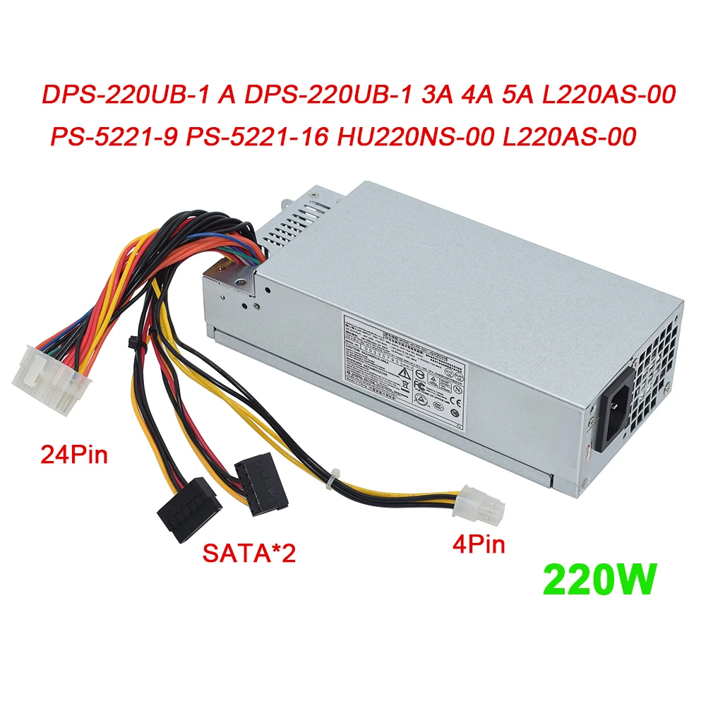 Новинка для Dell 220W источник питания