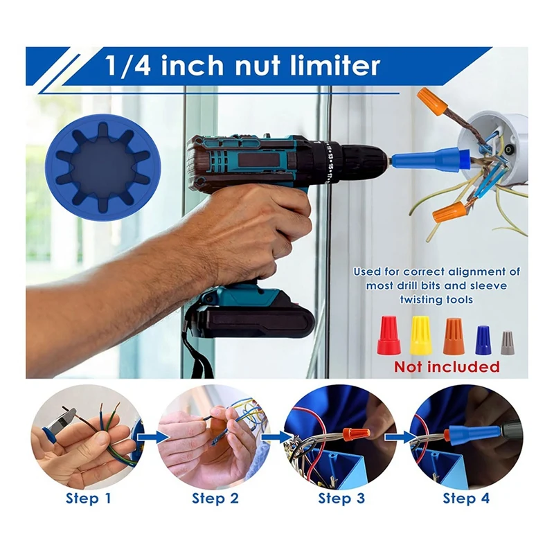 1 комплект проволочный соединитель для дрели