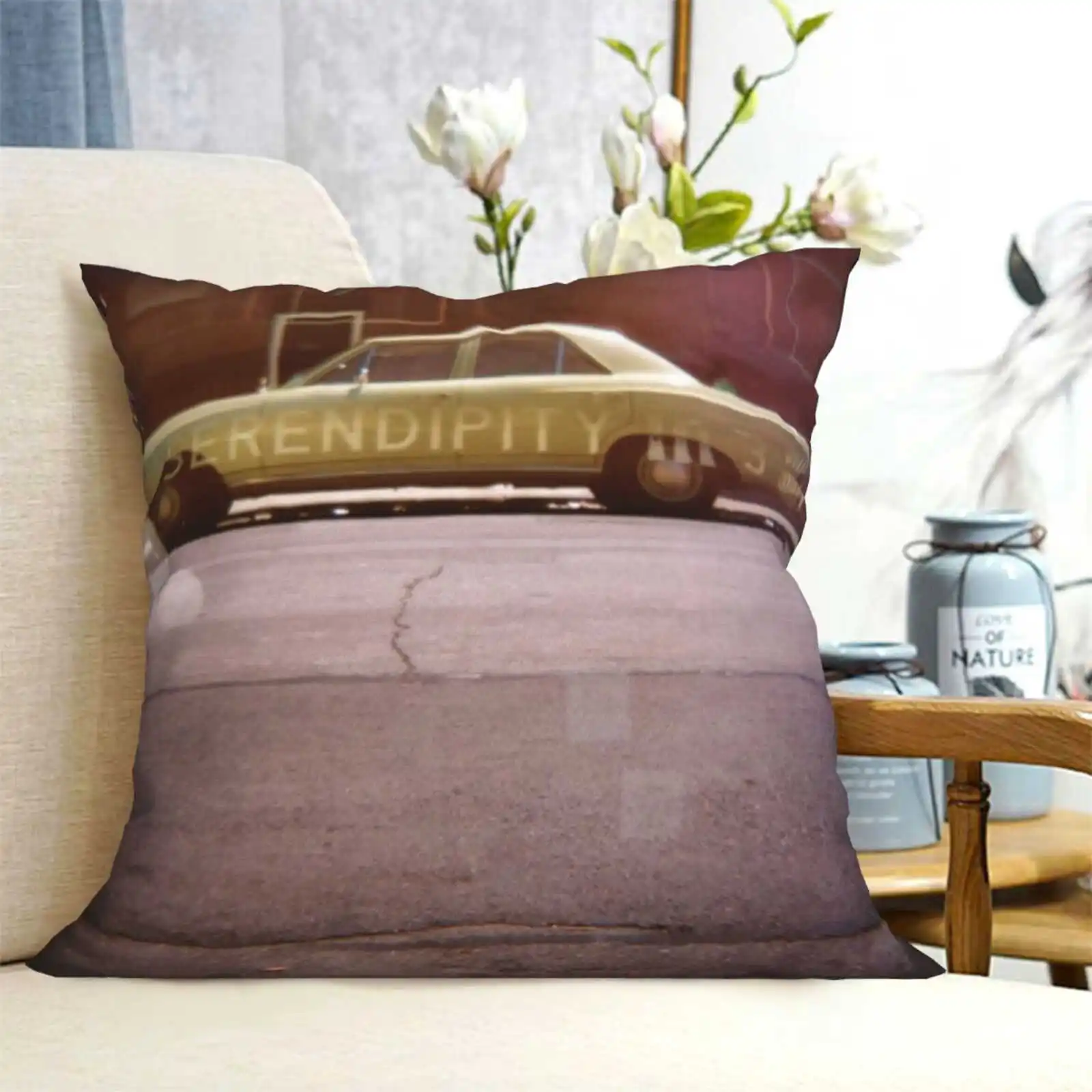 Двухсторонняя модная диванная наволочка для подушки дивана с двойным