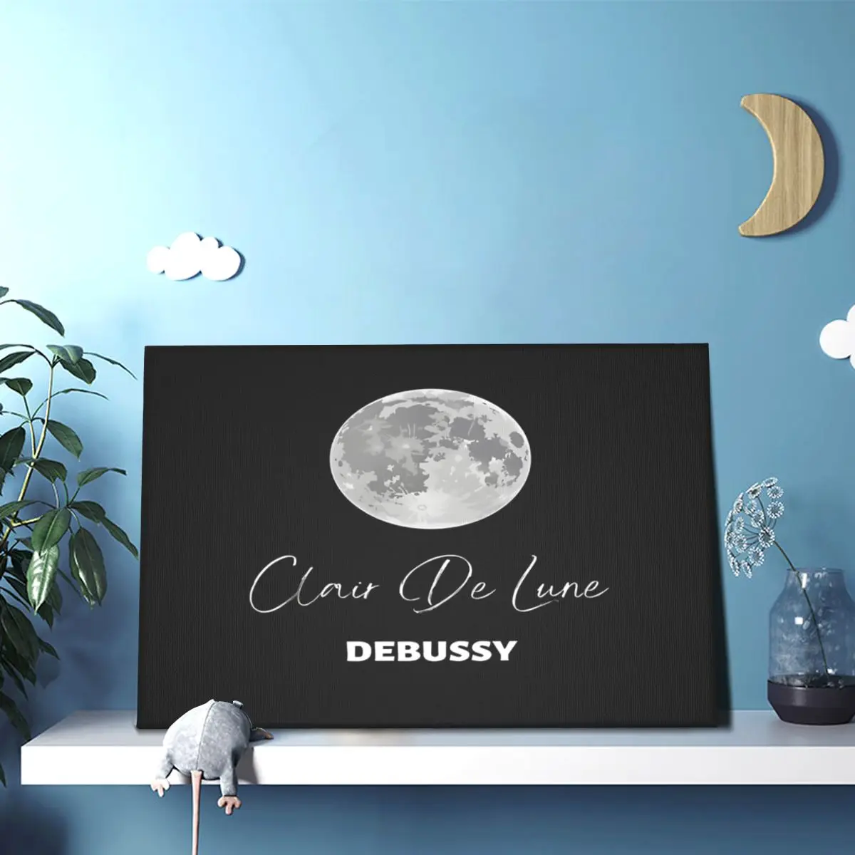 Фигурка Clair De Lune безрамные постеры картины на холсте высокое качество