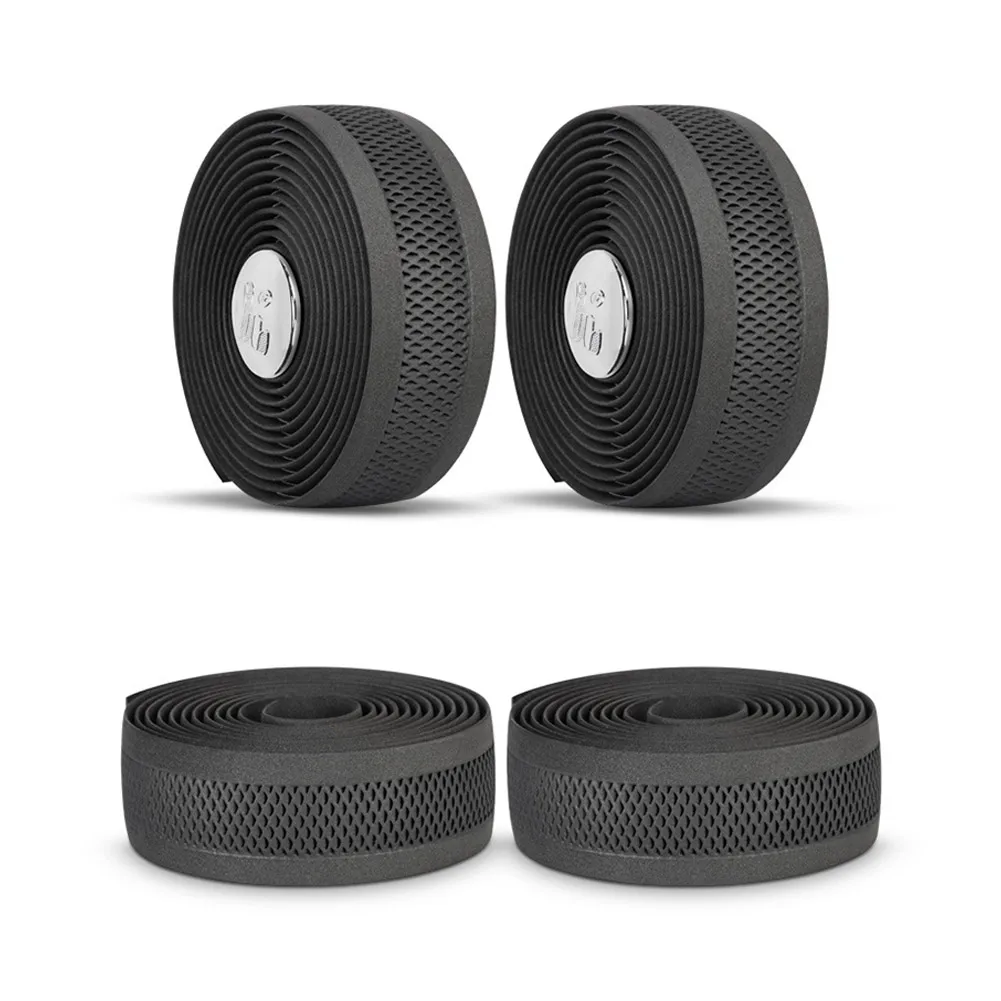 

1 Pair Bicycle Handlebar Tape PU Road Bike Handlebar Straps Strap Non-slip Grip Wrap Shock Reducing Handlebar Tape Cycling Parts