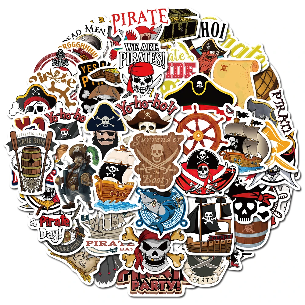 Рисунок 2 - пиратские граффити Мультяшные наклейки
