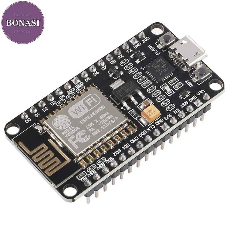 

ESP8266 NodeMCU CP2102 ESP-12E WiFi Module Internet of Things Development Board Compatible with Arduino IDE/Micropython