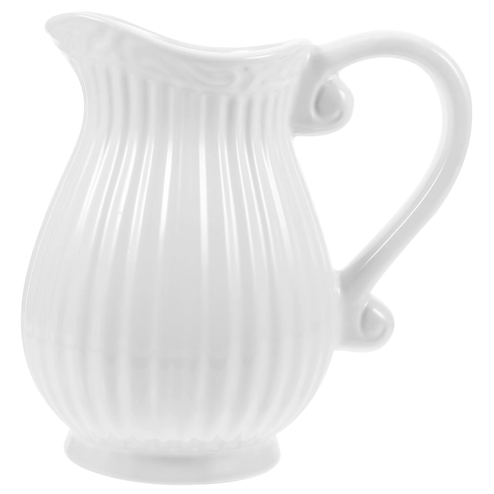 

Ceramic Flower Vase Flower Vase Farmhouse Pitcher Vase Pitcher Shape Flower Vase