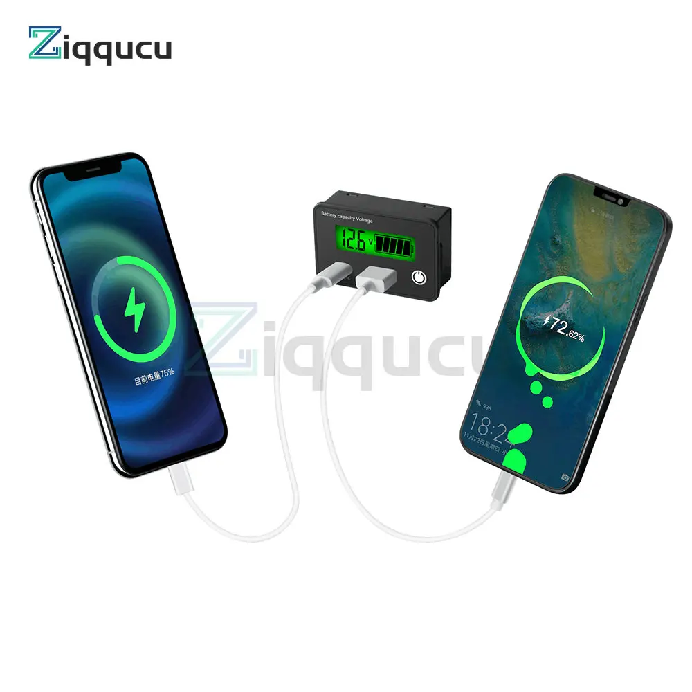 

Цифровой вольтметр с ЖК-дисплеем, 6 режимов, USB 3,0 + Type-C