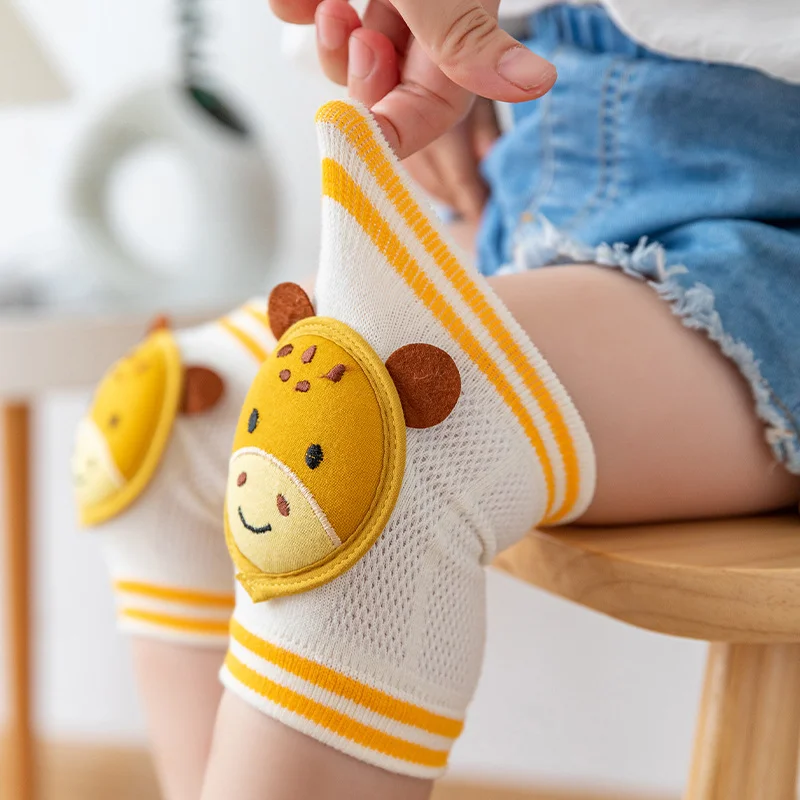 2023 Baby Knee Pads Leg Warmer Safety Girl Boy Kids Accessories Crawling Kitty Cushion Toddlers Protector Infant Gaiter Kneepad
