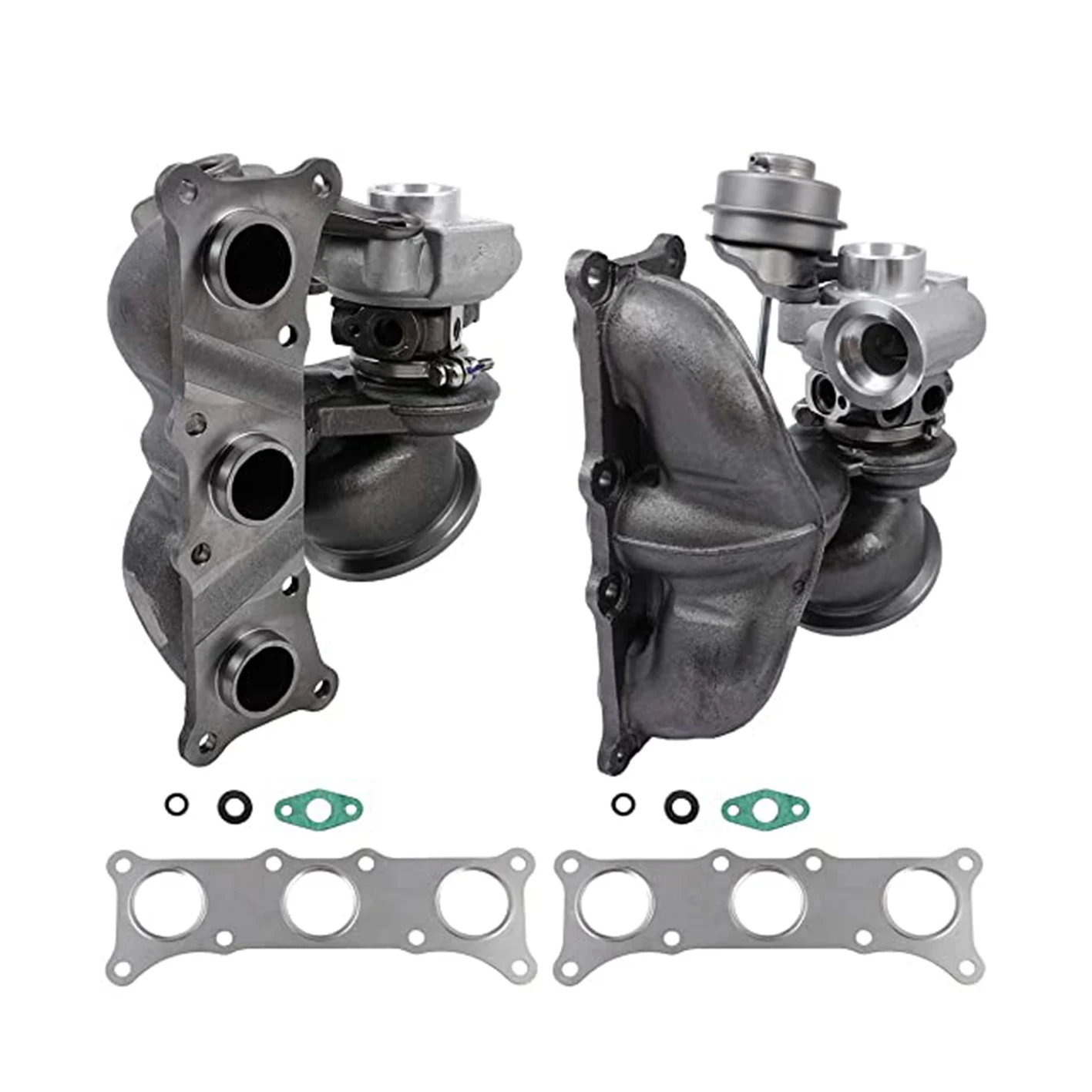 Высокопроизводительный турбокомпрессор Flow Billet Twin Turbo TD04 17T 19T N54 для BMW 535i 49131-07019