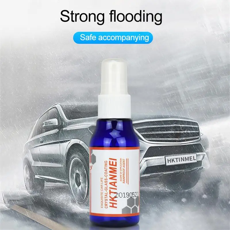 

Car Ceramic Nano Coating Liquid Auto Rain Repellent Coating Hydrophobic Liquid For Paint Care Auto Paint Glass Cleaning Agent