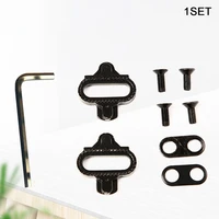 lightweight bicycl pedal clip speed pedales mtb practical universal bike cleat set gasket screw l shaped wrench bike accessorie