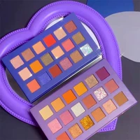 18 colors fantasy castles glitter eye shadow pallete pigment professional eye makeup palette long lasting eyeshadow cosmetics