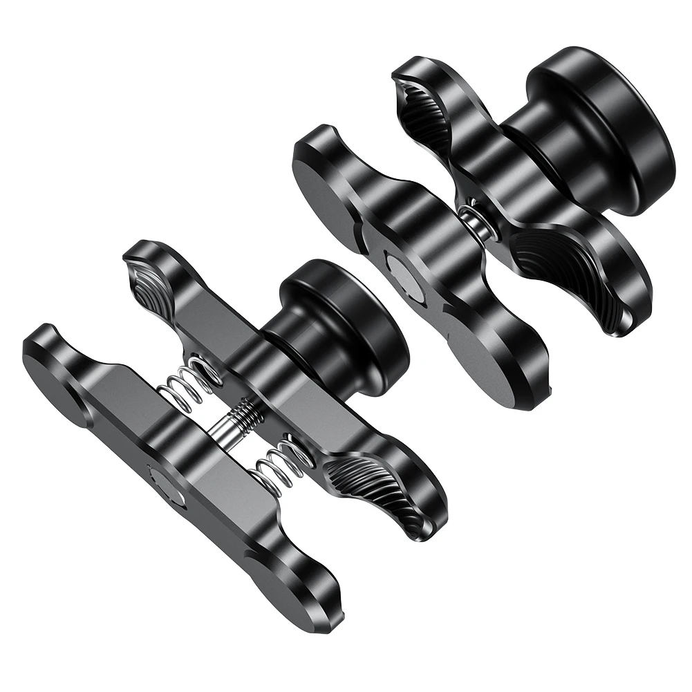 

Противокражный двойной кронштейн из алюминиевого сплава, держатель, зажим 25 мм, шаровая Головка, кронштейн для телефона на велосипед, держатель для телефона на мотоцикл