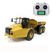 114 66 hydraulic articulated truck model 745d two speed rc car model toy gift