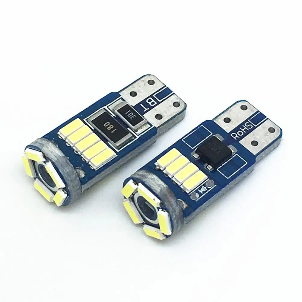 

T10 4014 15SMD Clearance Reading Parking Lights External Light Bulb Side Turn Signal Lamp Bulb