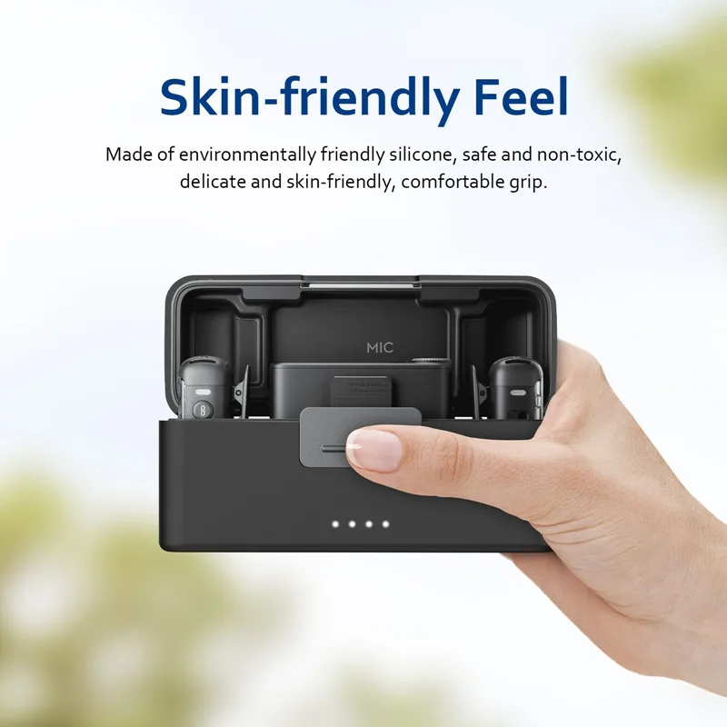 Силиконовый защитный чехол для беспроводного микрофона DJI Mic 2