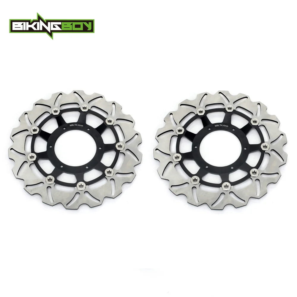 Передние тормозные диски BIKINGBOY для CB 600 Hornet ABS 07-13 CB600 04 05 06 07 08 09 10 11 12 13 CBR F / 11-13