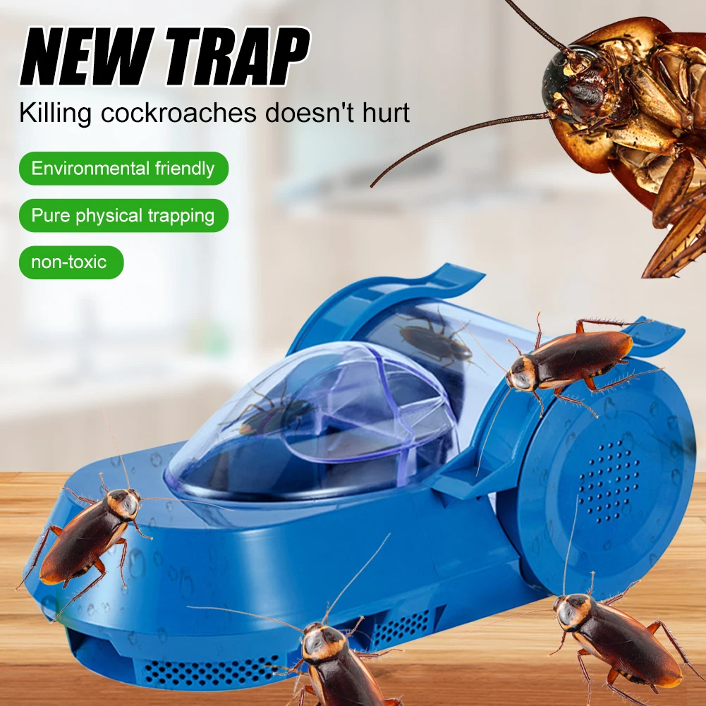

Ловушка для тараканов, пластиковая многоразовая Нетоксичная приманка для насекомых, ловушка для тараканов