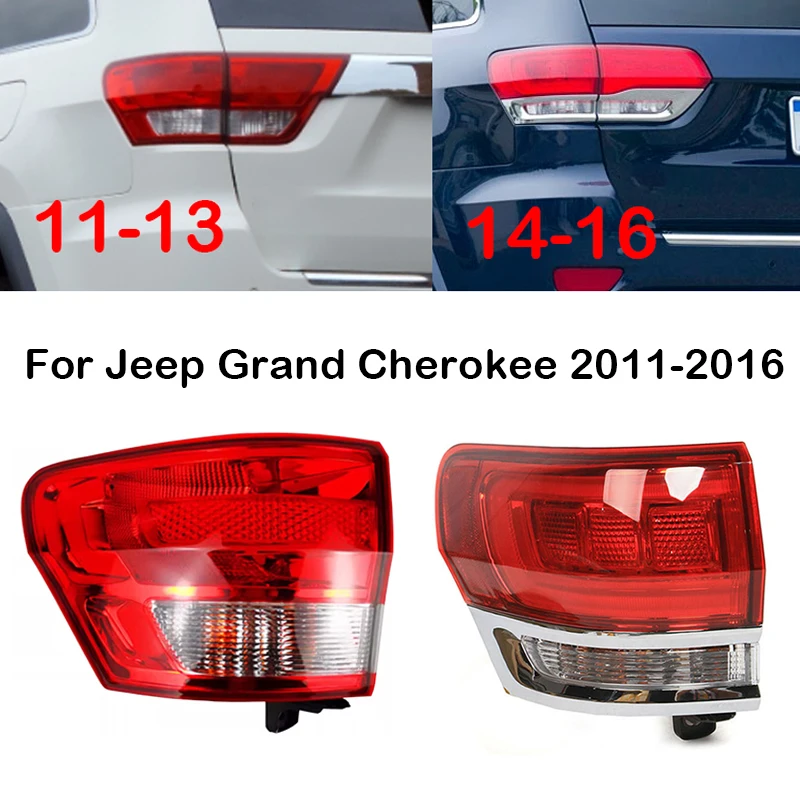 

Car LED Outside Tail Light Taillight Rear Brake Lamp 68236104AC 68236105AC For Jeep Grand Cherokee 2011 2012 2013 2014 2015 2016