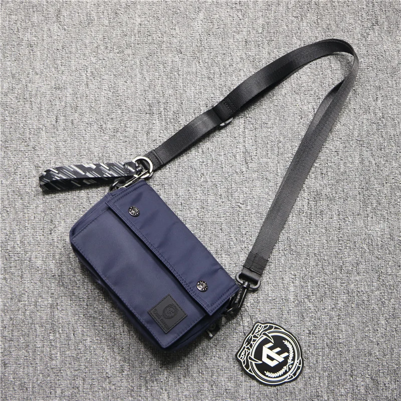 

Dark energy fashion nylon men's one shoulder bag leisure straddle men's outdoor business mobile Backpack