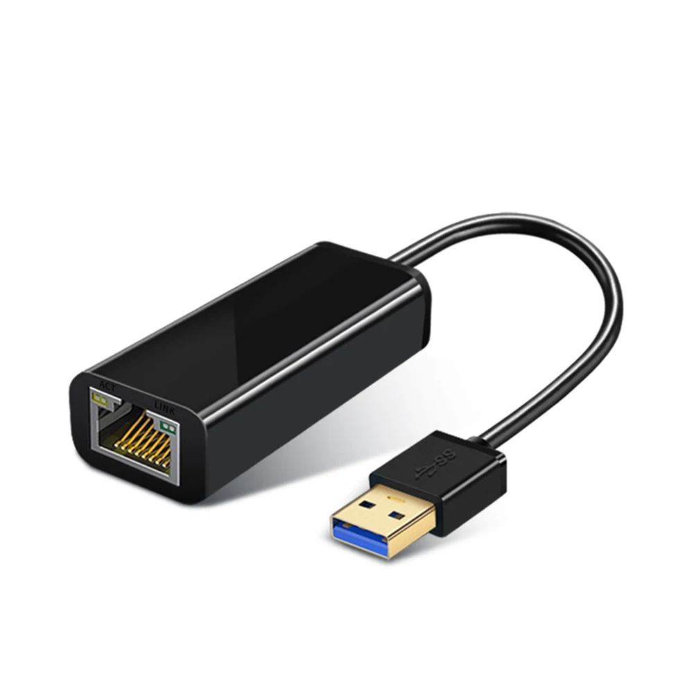 

USB 3.0 Ethernet Adapter USB RJ45 Lan Network Card 1000Mbps For Windows 7 8 XP Laptop PC