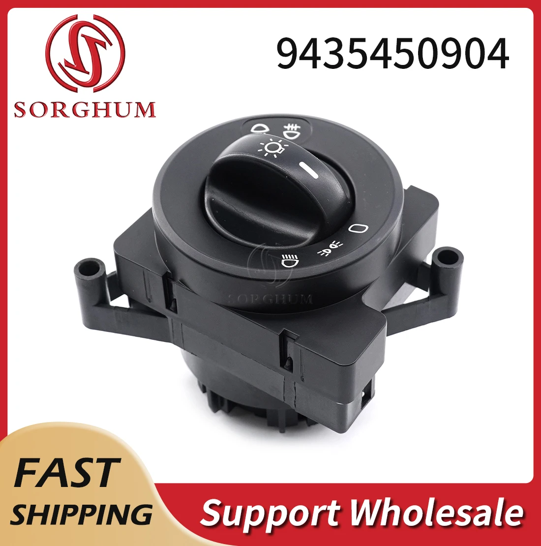 

Sorghum 9435450904 Car Electric Power Head Lights Button Headlight Fog Lamp Control Switch For Mercedes Benz Actros A9435450904