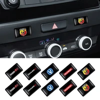 10pcs car window lift button stickers steering wheel badges interior decoration for chevrolet cruze captiva sail spark aveo etc