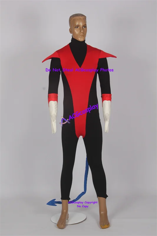 

Nightcrawler cosplay costume include boots covers and tail cosplay acgcosplay costume