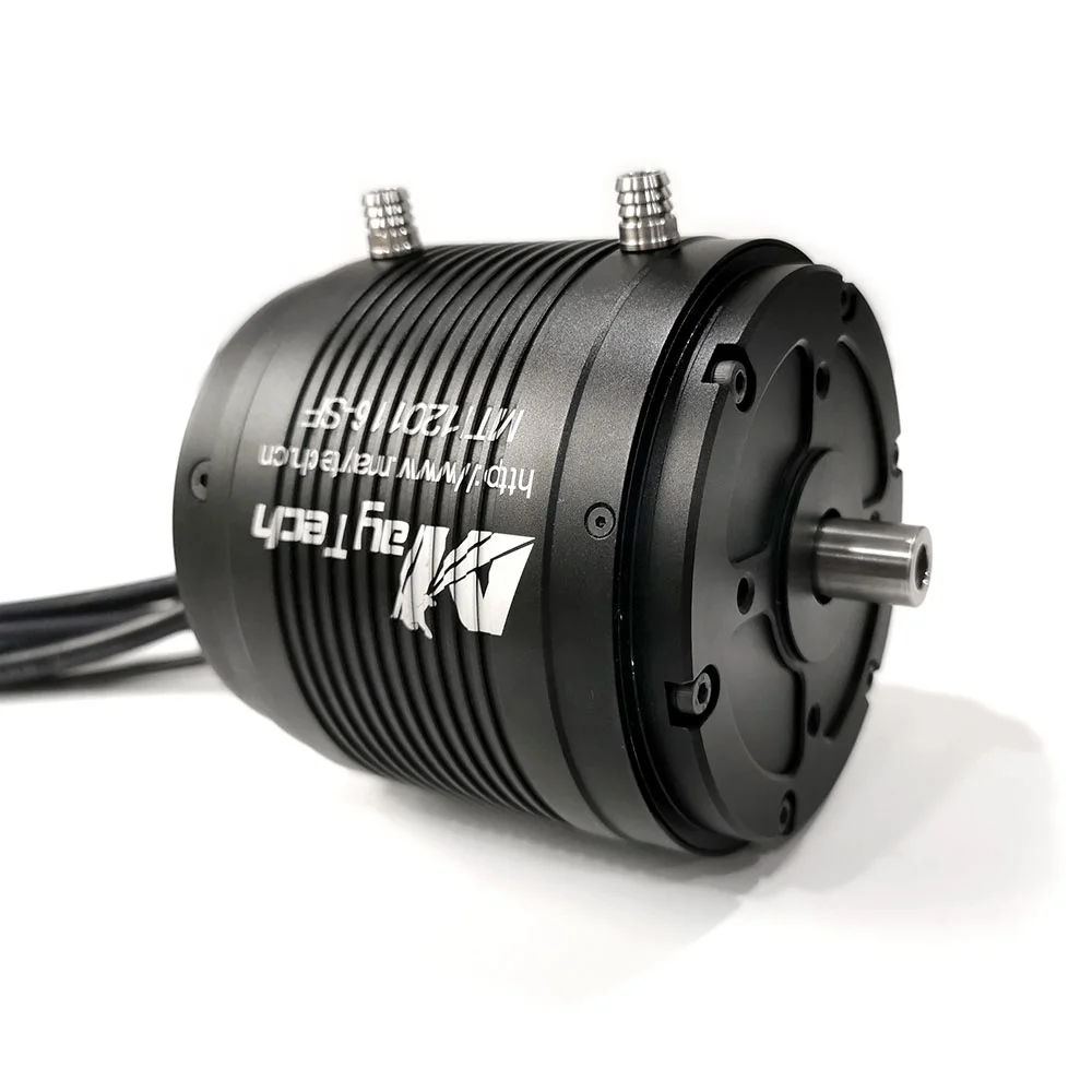 

Maytech MTI120 200KV electric surfboard watercooled motor with 15mm Shaft for electric propulsion outboard surfboarding