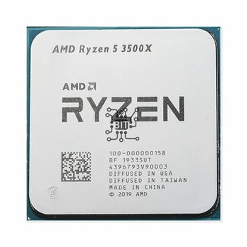 AMD Ryzen 5 3500X R5 3500X 3.6 GHz Six-Core Six-Thread CPU Processor 7NM 65W L3=32M 100-000000158 Socket AM4 1