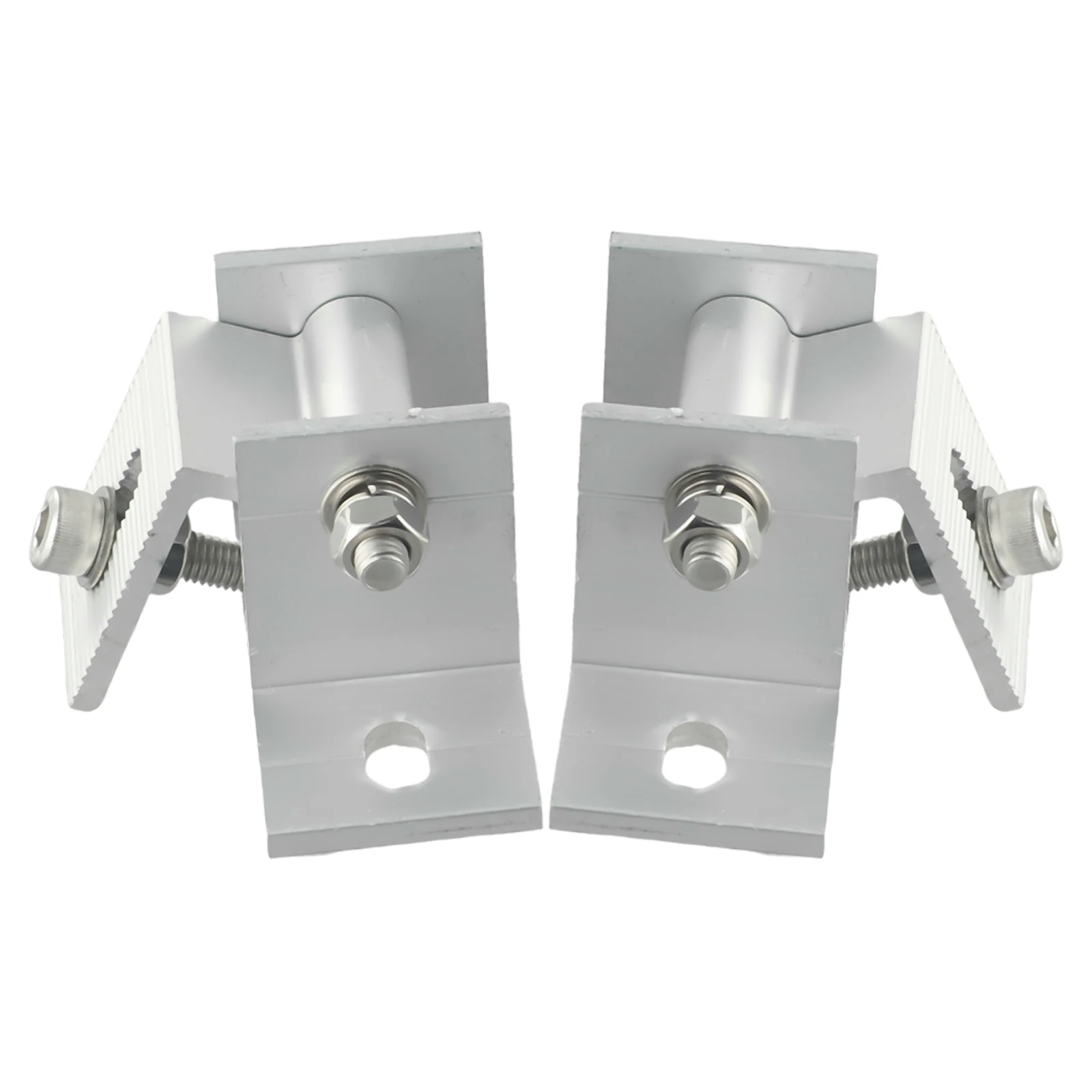 Крепление на ножку солнечной панели серебряный Регулируемый угол наклона гибкий