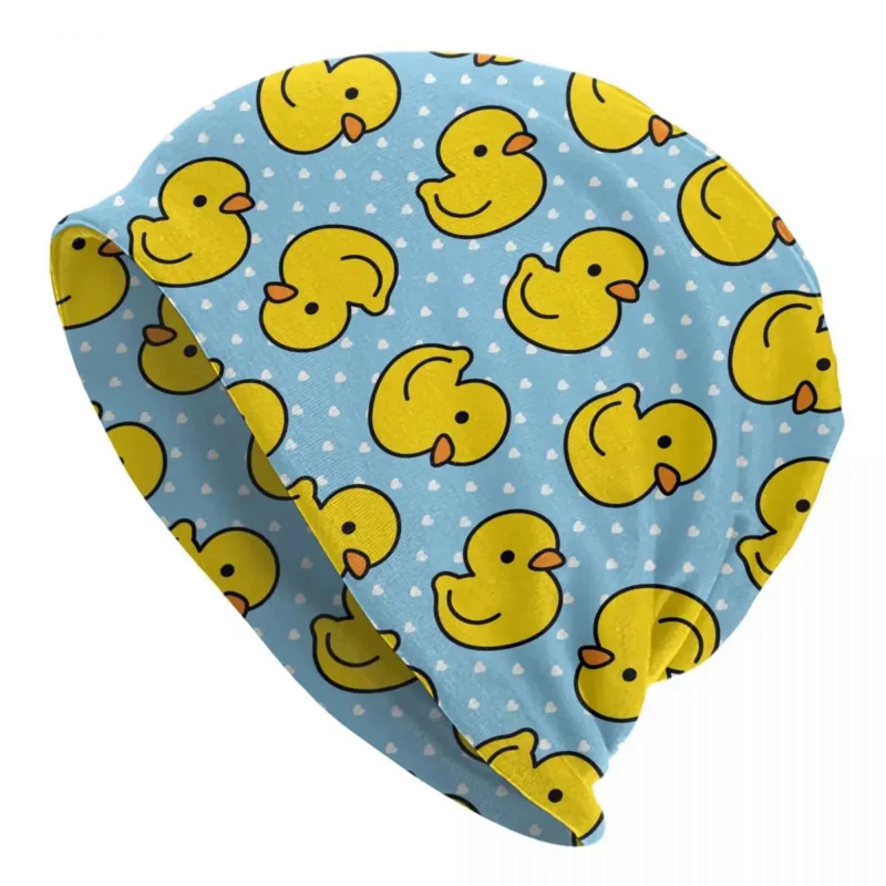 

Cartoon Cute Duck Pattern Bonnet Hats Hip Hop Outdoor Skullies Beanies Hats Animal for Men Women Knit Hat Thermal Elastic Caps