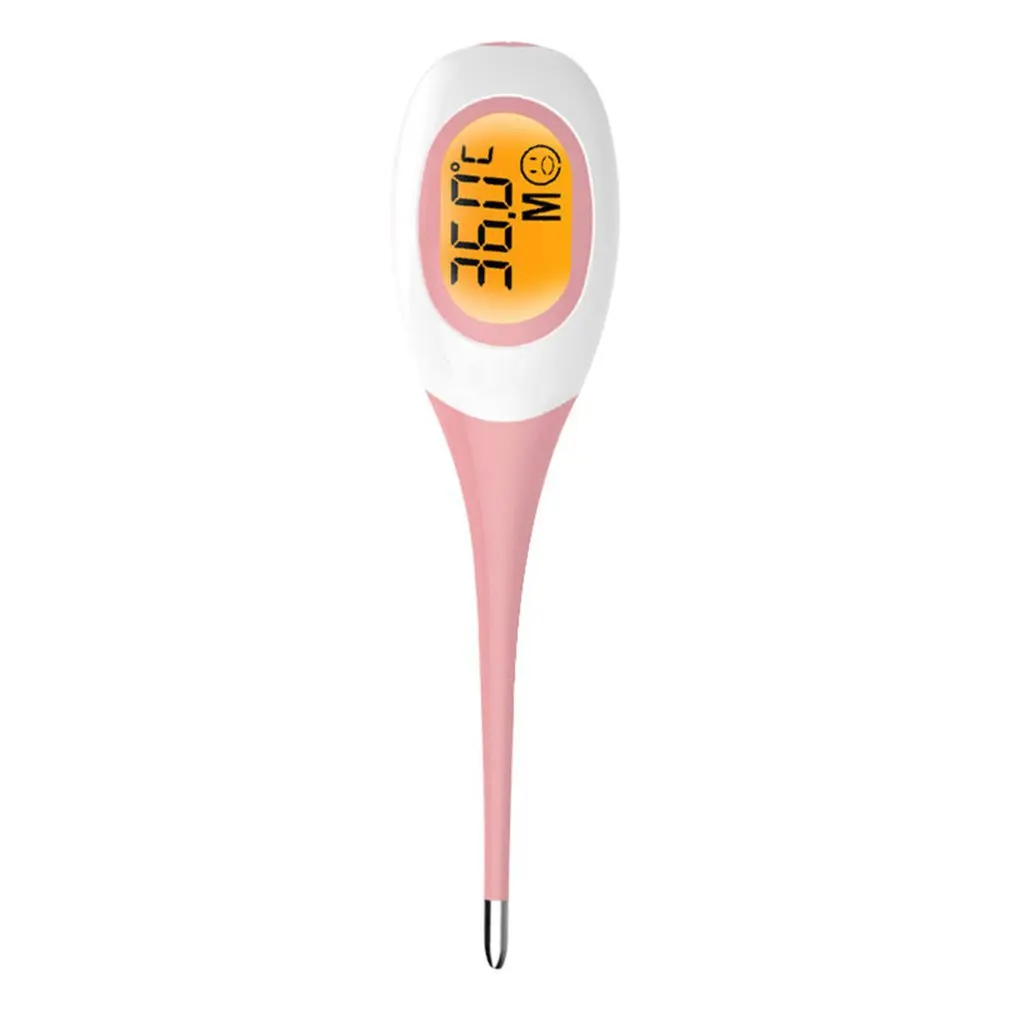 

Thermometer Soft Tip Quick Temperature Measurement Electronic Clinical Thermometer Armpit Oral Cavity Dual-use Thermometer
