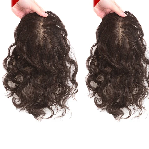 Новинка 2023, натуральные волосы 12-20 дюймов в свободном стиле, для женщин, натуральные человеческие волосы, европейские волосы без повреждений, шелковая основа, парик