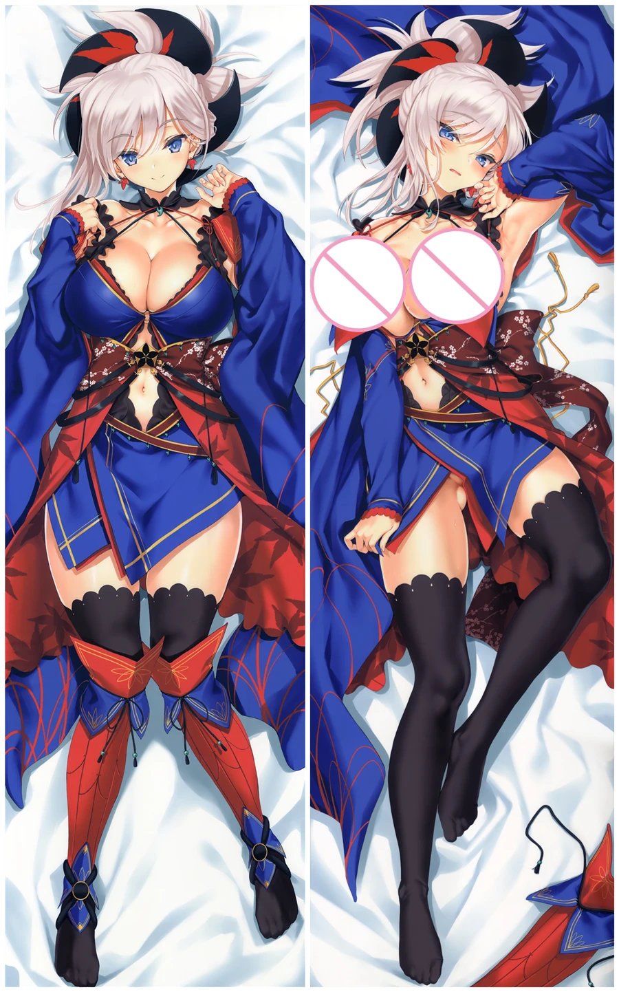 

Dakimakura Anime miyamoto musashi (fate grand order) Double-sided Print Life-size Body Pillow Cover